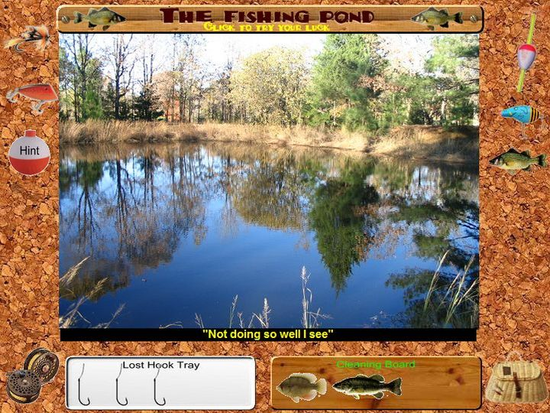 Fishing Game Educational Project - Lectora, Storyline, Opus Pro - Portfolio